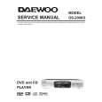DAEWOO DS2000D Instrukcja Serwisowa